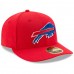 Men's Buffalo Bills New Era Red Omaha Low Profile 59FIFTY Structured Hat 2533843
